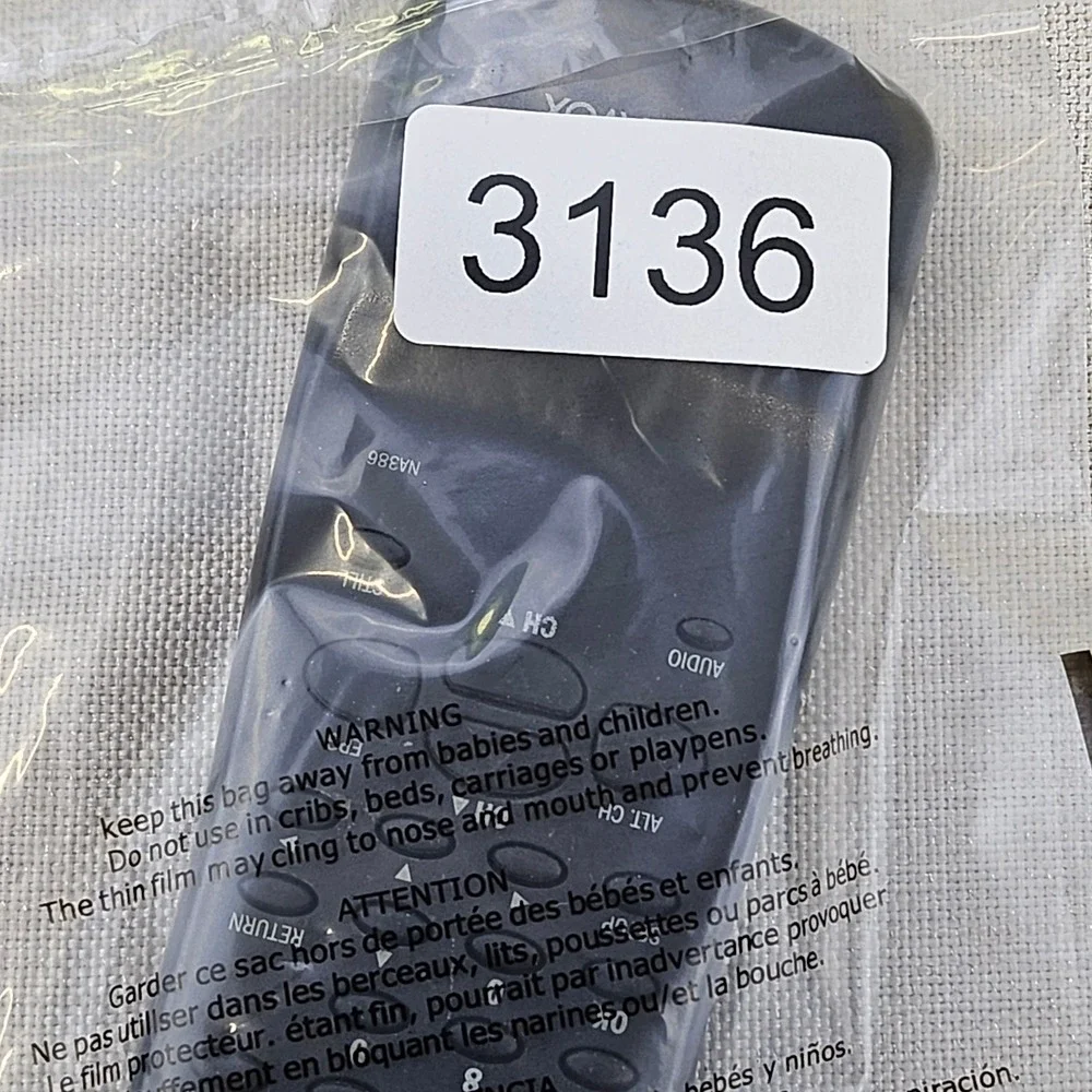 Magnavox NA386 TV Remote‎ Control Black Replacement OEM Universal